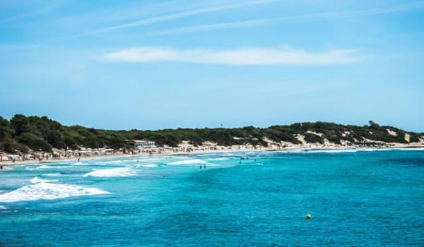 Las Salinas Beach Ibiza