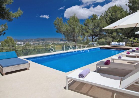 6 Bedroom Modern Villa Summer Rental In San Agusti, Ibiza By Solana Ibiza Real Estate 43