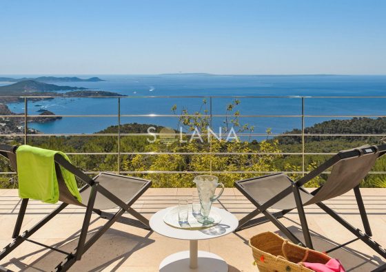 Ibiza Real Estate Solana 5 Bedroom Villa For Sale In Es Cubells 2